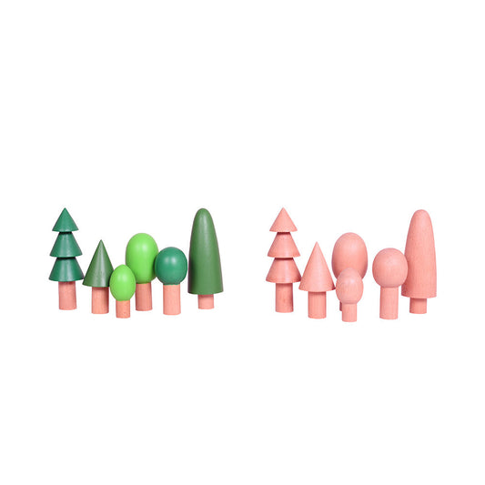 Wooden Forest Play Set