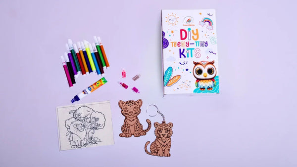 Little Artists, Big Masterpieces: Exploring the Teeny Tiny DIY Animal Painting Kit