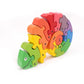 Wooden Chameleon Number Counting Puzzle