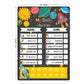 SkilloToys educational daily tracker displaying tasks like brushing teeth and tidying up toys
