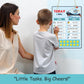 Complete set of Sailor Daily Routine Chart including board and smiley cutouts