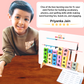 Educational word building toy helping kids learn vocabulary