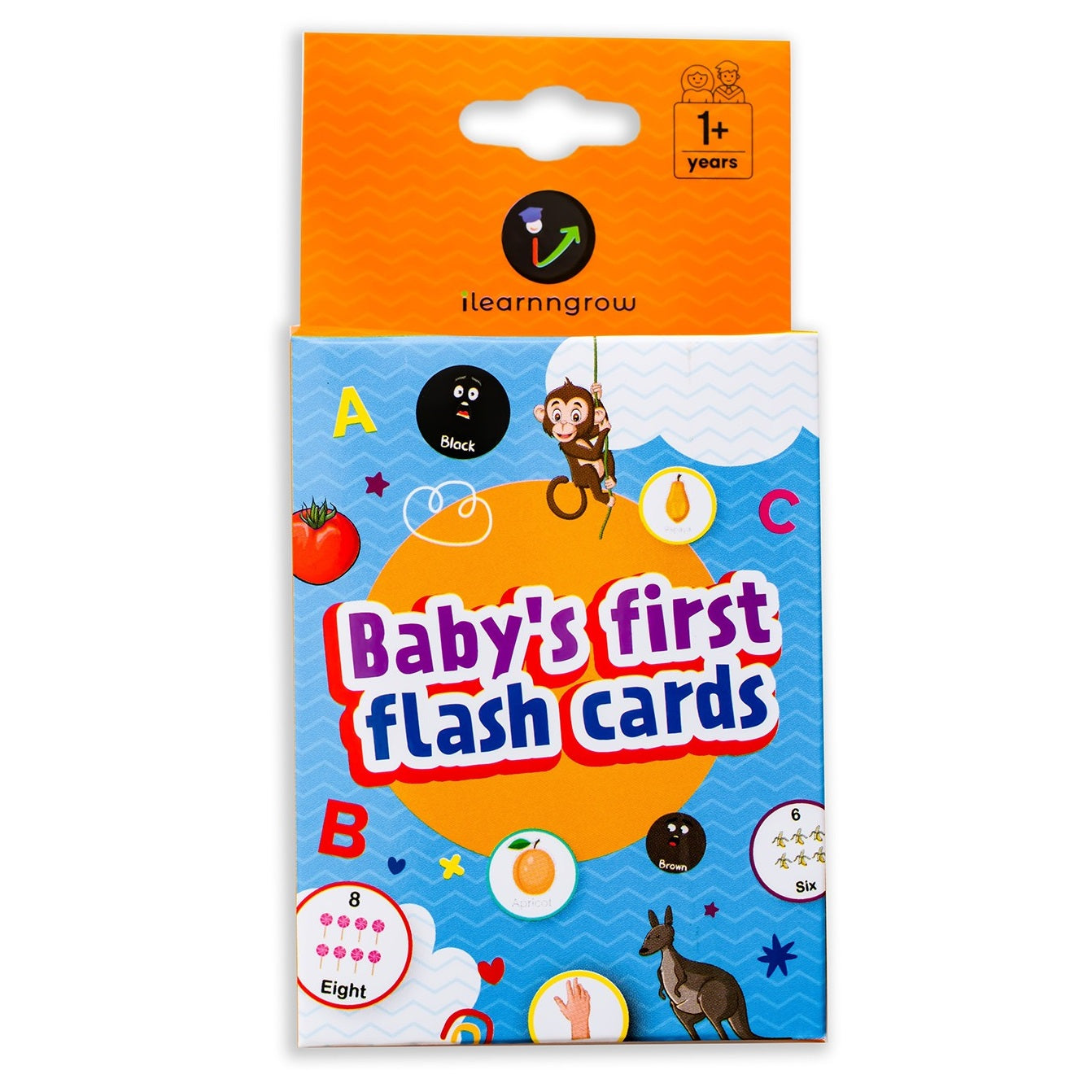 Baby's First Numbers Flashcards (40 Cards with Rewritable Pen)