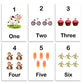 Baby's First Numbers Flashcards (40 Cards with Rewritable Pen)