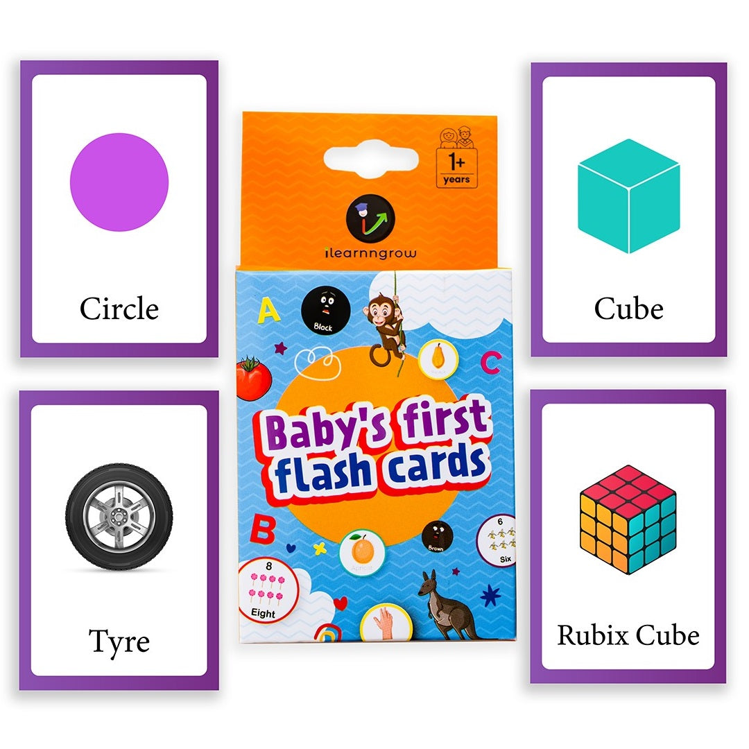 Baby's First Shape Flashcards (28 Cards)