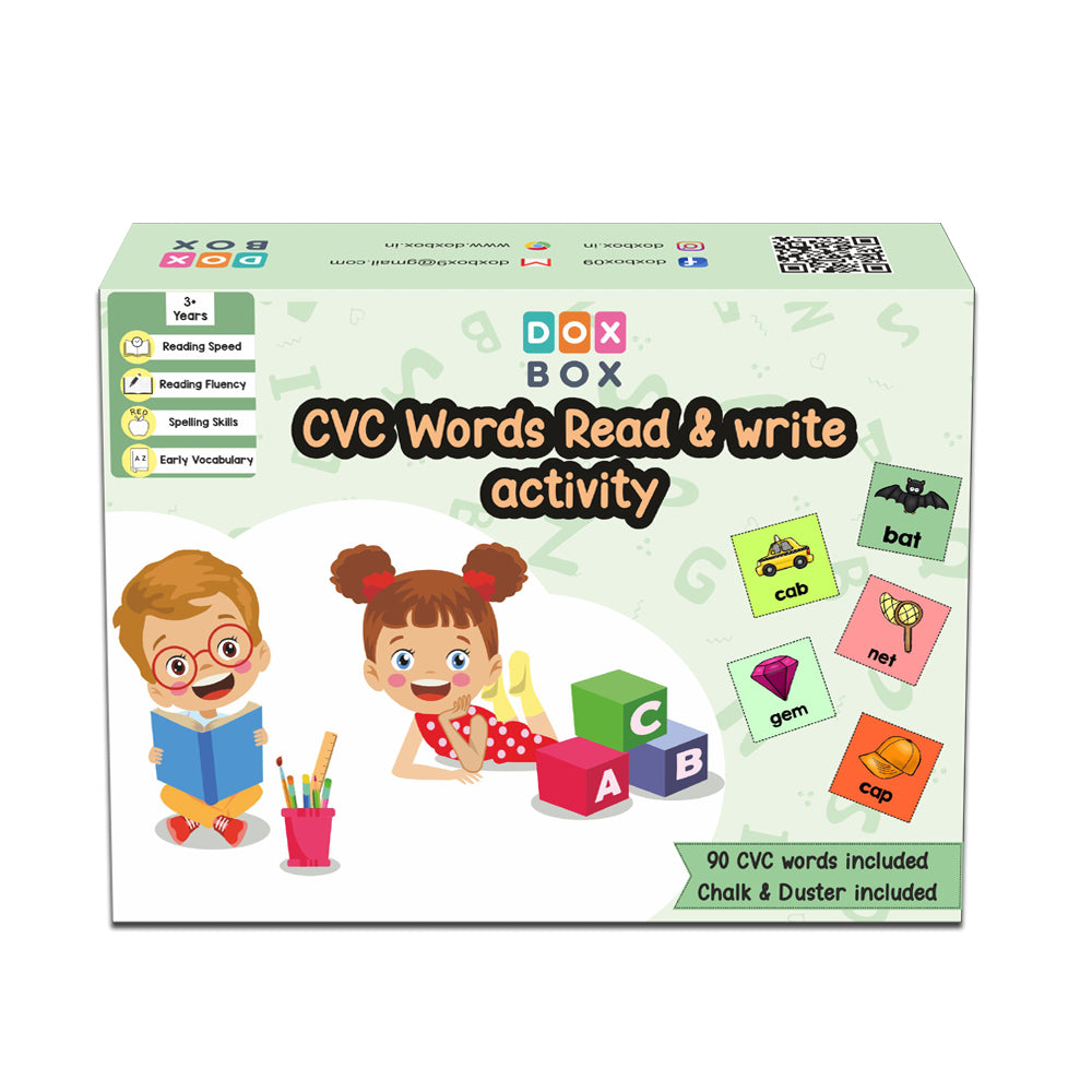 Buy CVC Words Read and Write Flashcards - SkilloToys.com