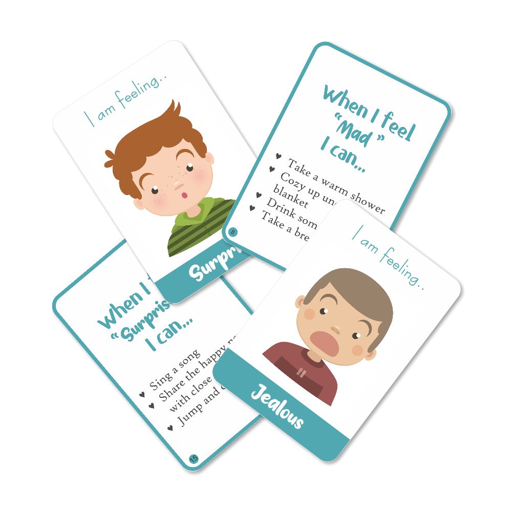 Emotions Flash Cards - Pack of 24