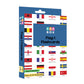 Flags Part 1 Flashcards - Pack of 24
