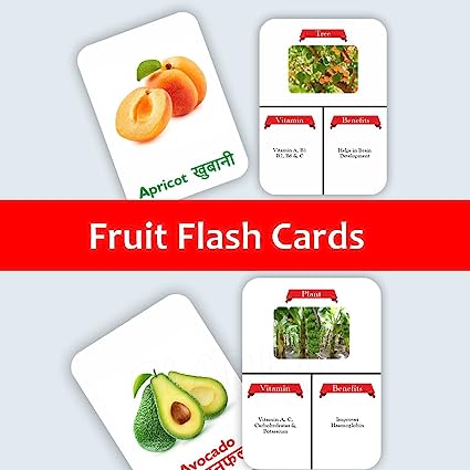 Fruits Flash Card