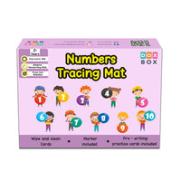 Numbers Rewritable Flashcards / Tracing Mats