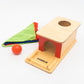 Object Permanence Box with Ball and Magic Colour Cloths for 0-1 Year Babies