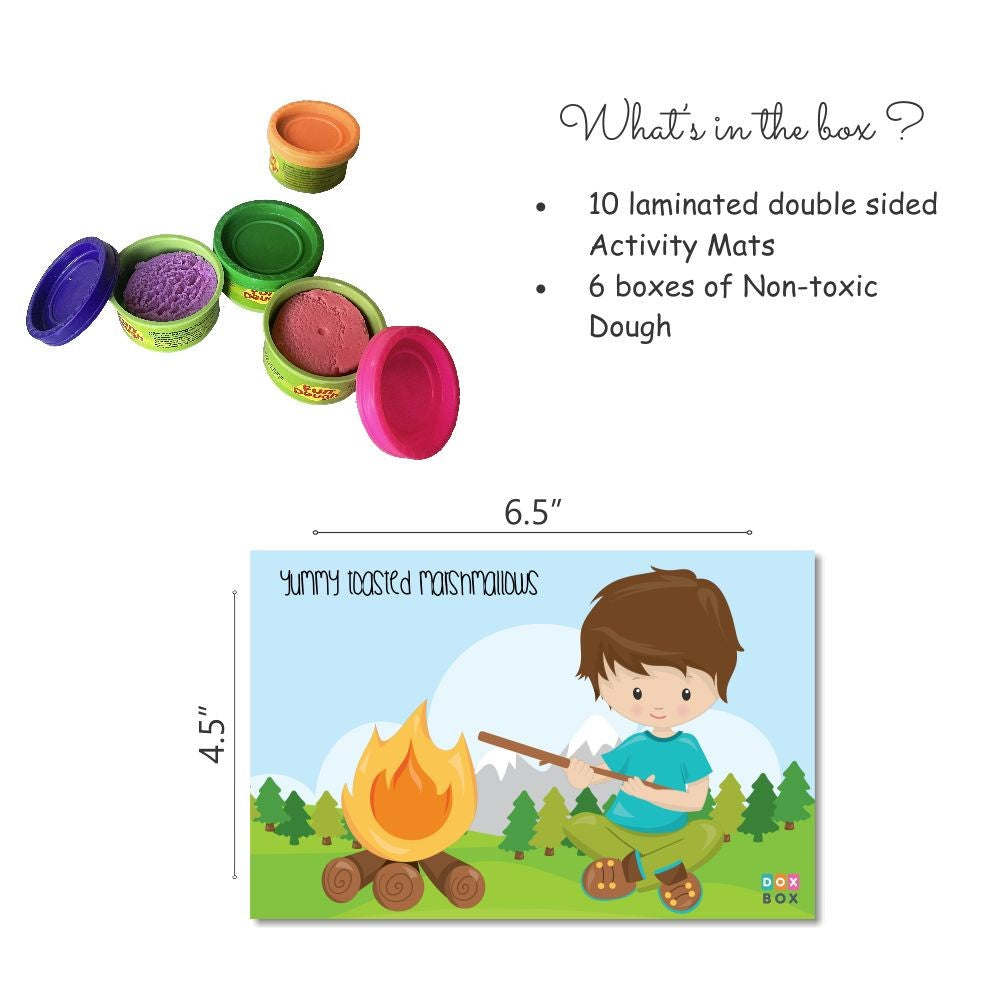 Buy Playdough Mats (20 Activities Included and 6 Boxes of Dough) - SkilloToys.com- In The Box