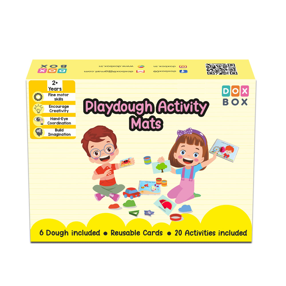 Buy Playdough Mats (20 Activities Included and 6 Boxes of Dough) - SkilloToys.com