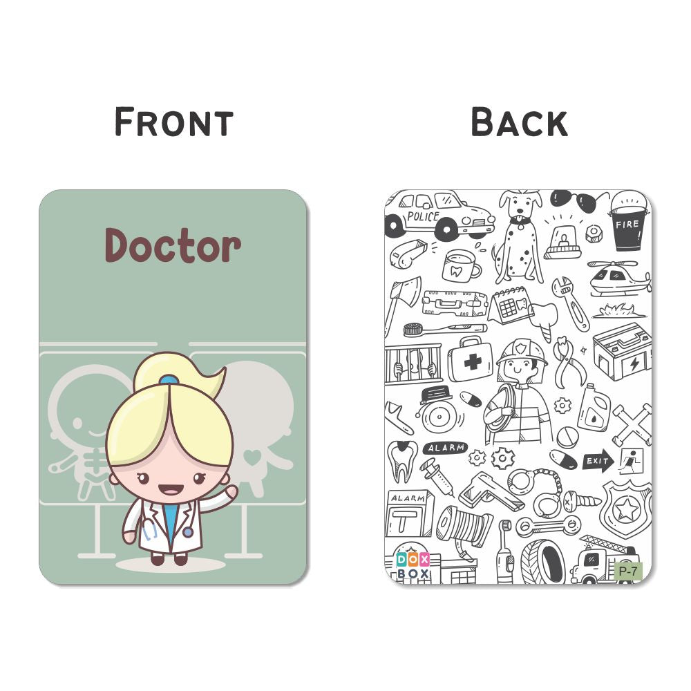 Profession Flashcards - Pack of 24