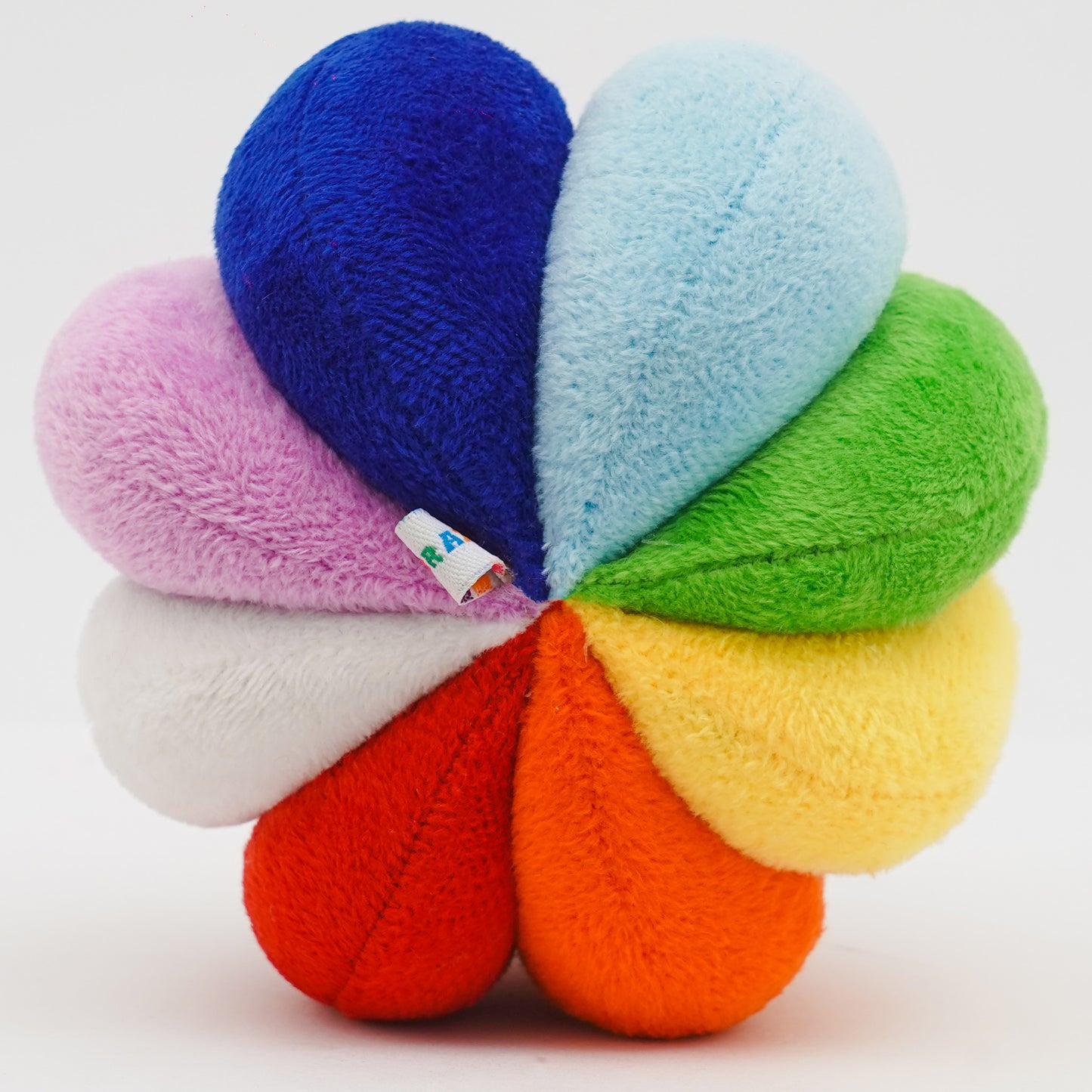 Rainbow Felt Cloth Soft Ball for 0-1 Year Babies