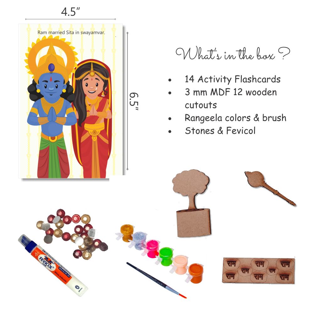 Buy Ramayan Story and Learning Activity for Kids - SkilloToys.com - In The Box