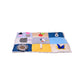 Sensory Cloth Play Mat with Tummy Time Mirrorfor 0-1 Year Babies