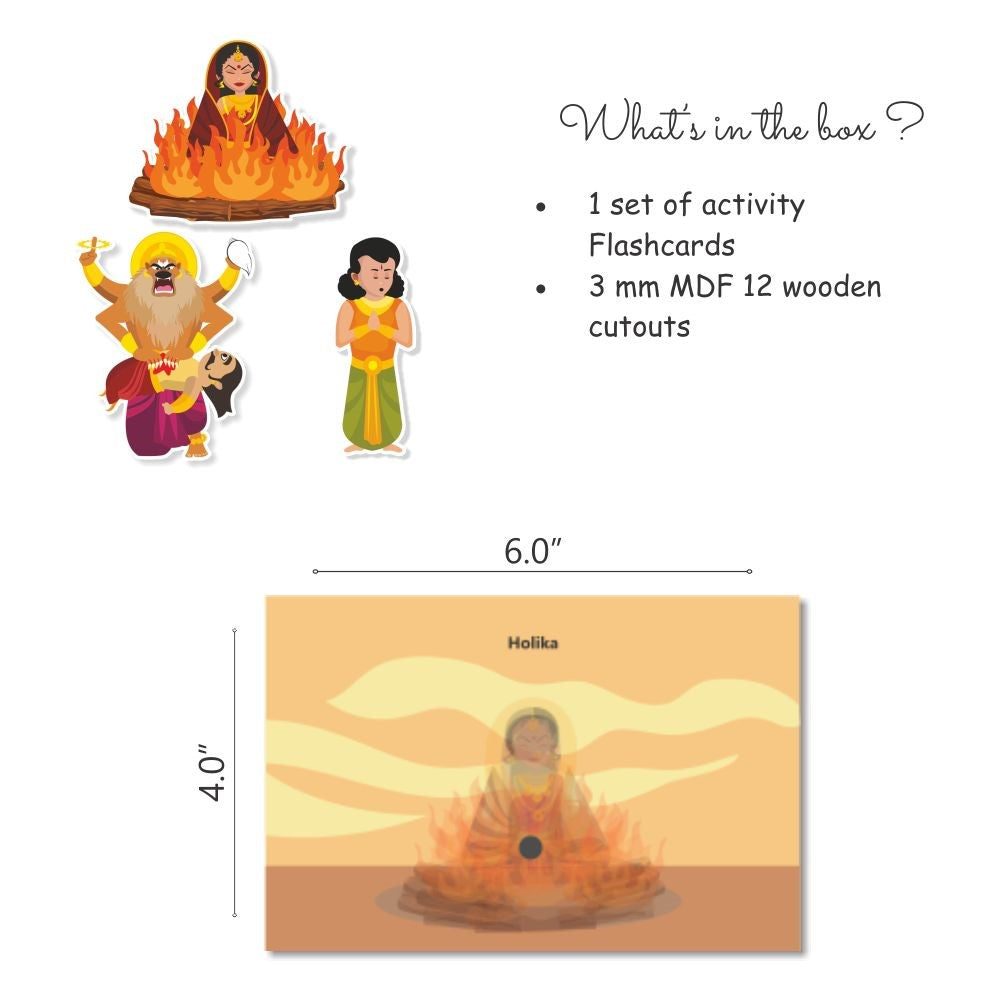 Buy The Story of Holi and Learning Activity For Kids SkilloToys.com- In The Box
