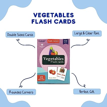 Vegetables Flash Card
