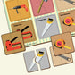 Wooden 2 Piece Construction Tools Puzzle
