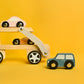 Wooden Car Carrier Truck and Cars Toy Set