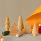 Wooden DIY Chrishmas Village Set