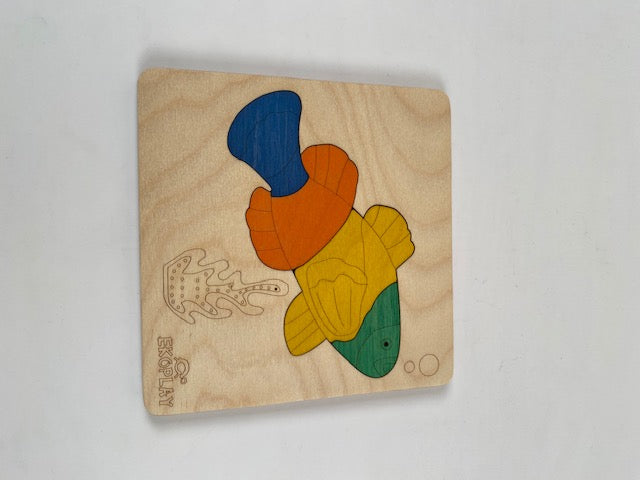 Wooden Fish In a Pond Puzzle Board
