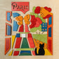 Wooden Paris Puzzle Board