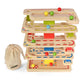Wooden Roll the Ball Floor Slider Toy