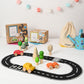 Wooden Wild Track Tropical - Set of 12 Track, 7 Tropical Trees & 3 Cars