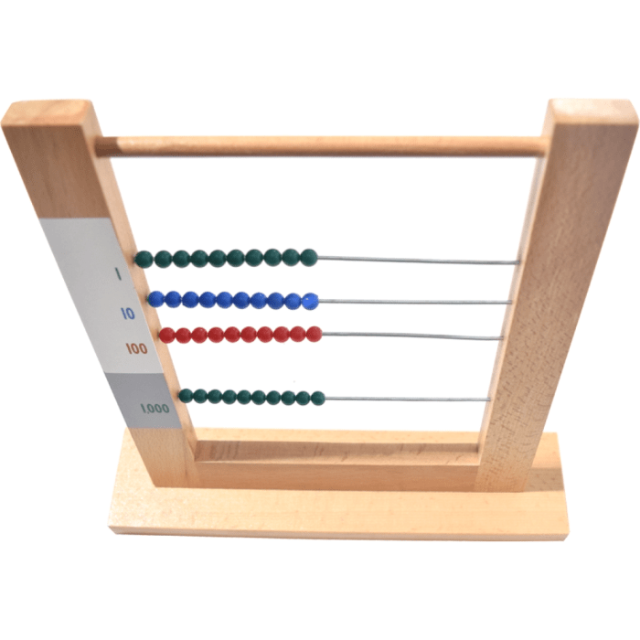 Buy 4 Row Bead Learning Frame - SkilloToys.com