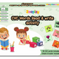 CVC Words Read and Write Flashcards