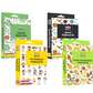 Flashcards 5 Combo (Pack of  Animals, Fruits, Vegetables, Professions, Space)