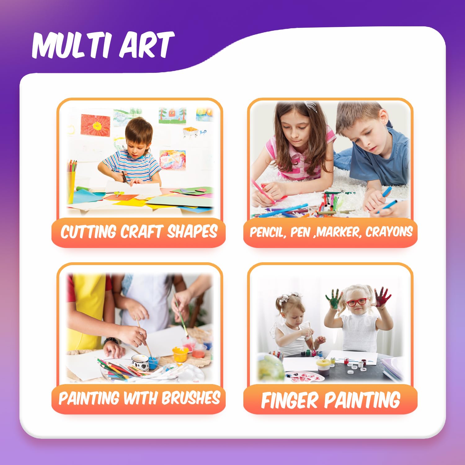 SkilloToys educational art set, promoting creativity and cognitive development in toddlers