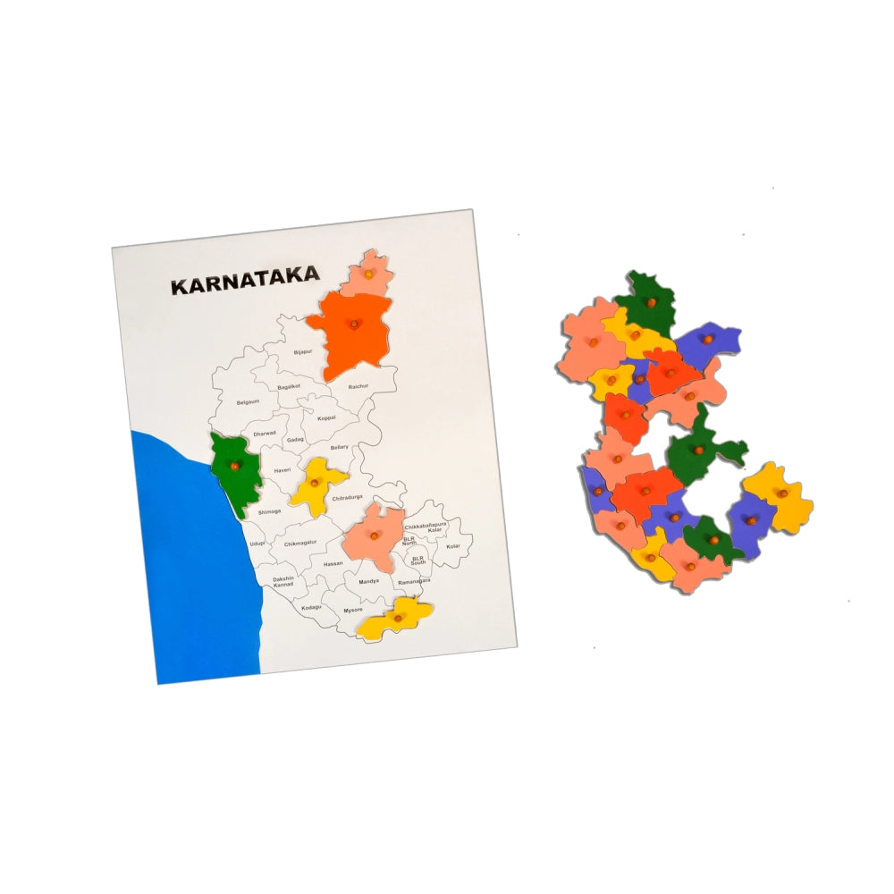 Karnataka Map Learning Board