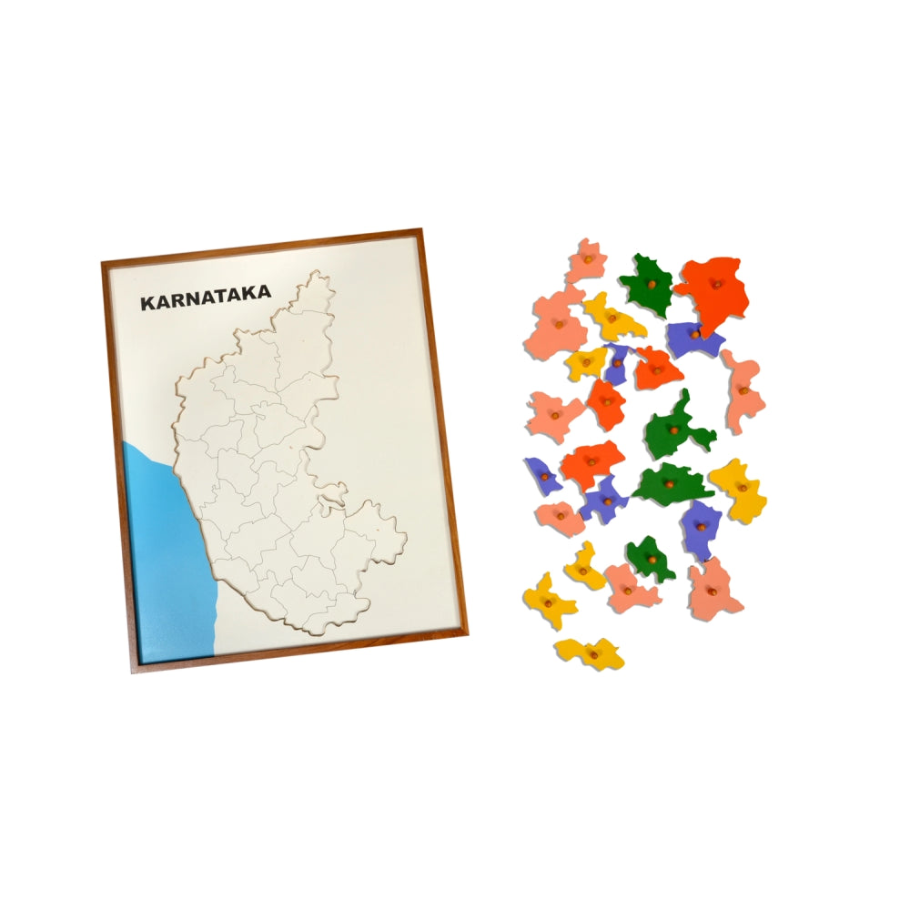 Karnataka Map Learning Board