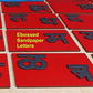 Montessori Hindi Sandpaper Alphabets with Wooden Storage Box
