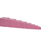Montessori Pink Tower - Teak Wood