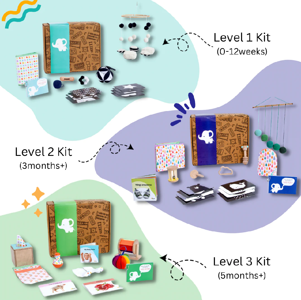 Montessori Play Kit Level 1 Advance - 0 Months+ Babies