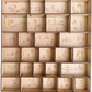 Montessori Preschool Movable Arabic Letter with Wooden Organizer Box