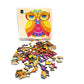 Owl  Wooden Magic Puzzle - 136 Pcs