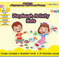 Playdough Mats (20 Activities Included and 6 Boxes of Dough)