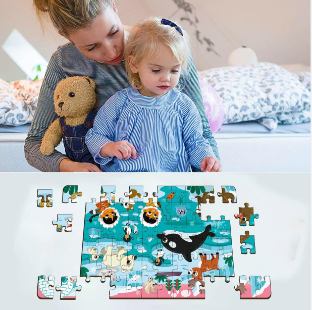 Polar Adventure Jigsaw Wooden Puzzle