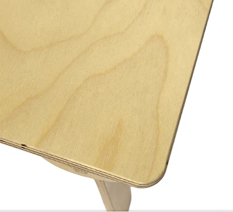 Premium Wooden Study Table for Kids  (Natural Wood Finish)
