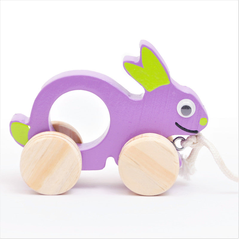 Wooden Rabbit Pull Along Toy