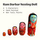 Ram Darbar Nesting Doll