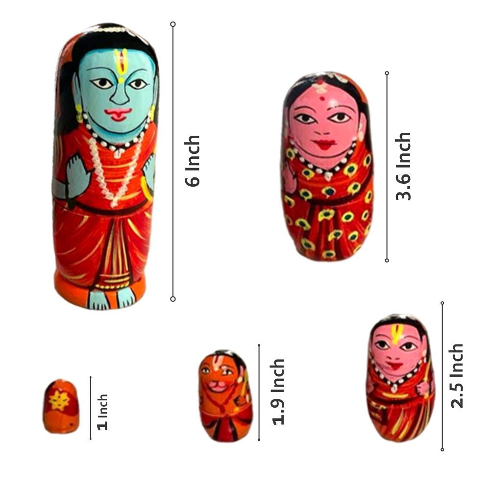 Ram Darbar Nesting Doll