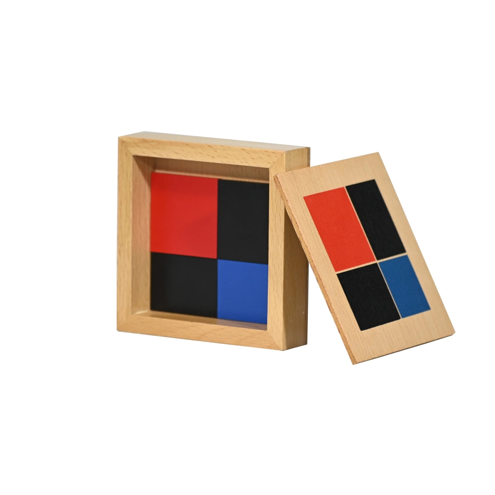 Montessori Sensorial Binomial Squares Box