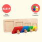 Wooden Square Shapes Tray