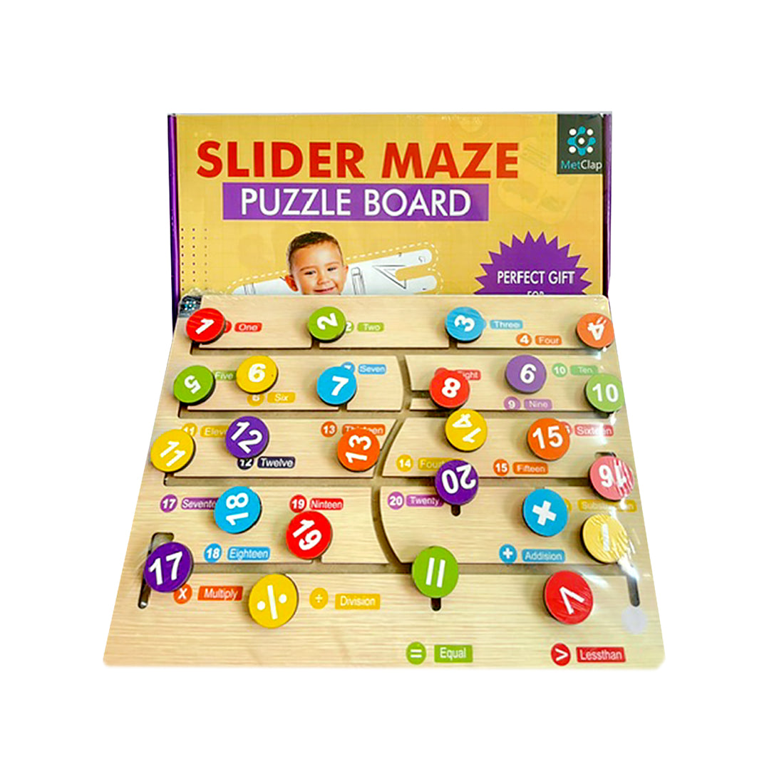 Slider Maze Number